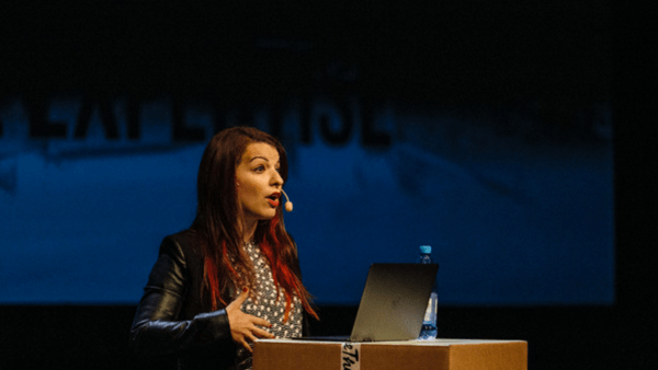 Anita at 2015 Media Evolution Conference